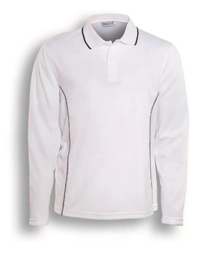 Picture of Bocini, Essentials Mens L/S Polo